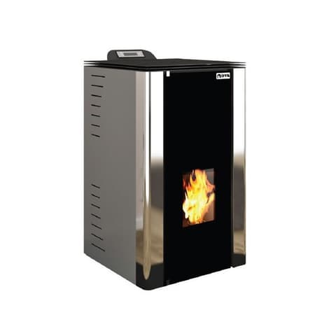 SALAMANDRA AQC PELLETS TROY 21kw CINZA