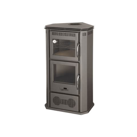 SALAMANDRA LENHA CANTO LINEA C/FORNO C/VENT.CV.64.110