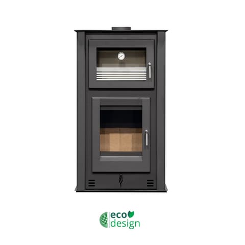 SALAMANDRA LENHA IRIS N990 C/FORNO 8.5kW