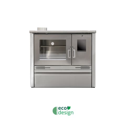 FOGAO LENHA C/FORNO+GAVETA ME16 INOX PV