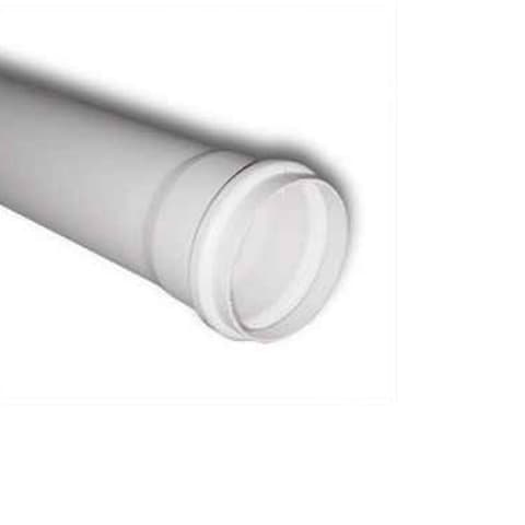 TUBO PVC CALEIRA BRANCO 3mt Ø75m
