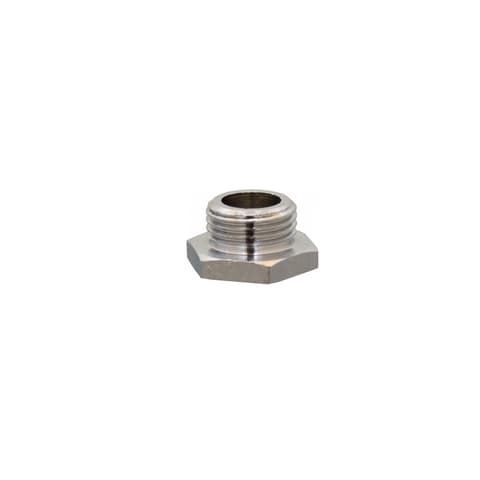 CASQUILHO CROMADO RED.M/F 3/8x¼"
