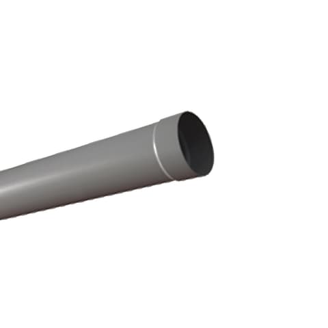 TUBO CALEIRA INOX FOSCO REDONDO Ø75  3mt