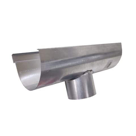 UNIAO CALEIRA INOX FOSCO C/SAIDA Ø75