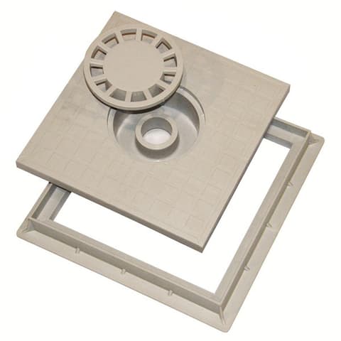 TAMPA PVC S/ARO 30x30 C/SIFAO ***