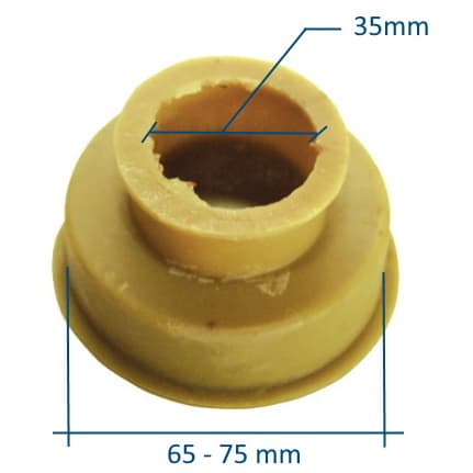 EMBOQUE SANITA EXTERIOR GRD/PEQ Ø35-65/75
