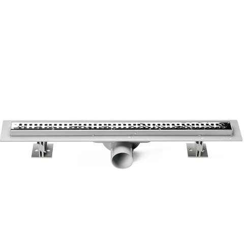 VALVULA BASE CHUV. T/INOX 50cm QUADRICULADA