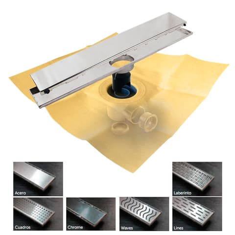 VALVULA BASE CHUV.KIT DRY50 LINEAL FLAT 70 CUADROS TELA1.5x2.0