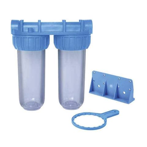 PORTAFILTRO AGUA 10" S/CARTUCHO DUPLO