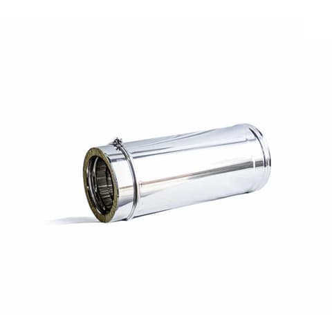 TUBO INOX P/DUPLA Ø180/230 1MT topo aberto