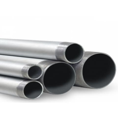 TUBO GALVANIZADO ½" 6mt S/L 21.3mm