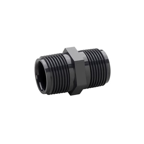 CASQUILHO PVC ROSCADO DUPLO ¾"